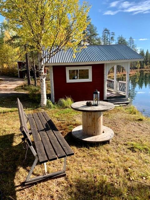 Off-Grid Cabin In Nattavaara Lapland Exterior photo
