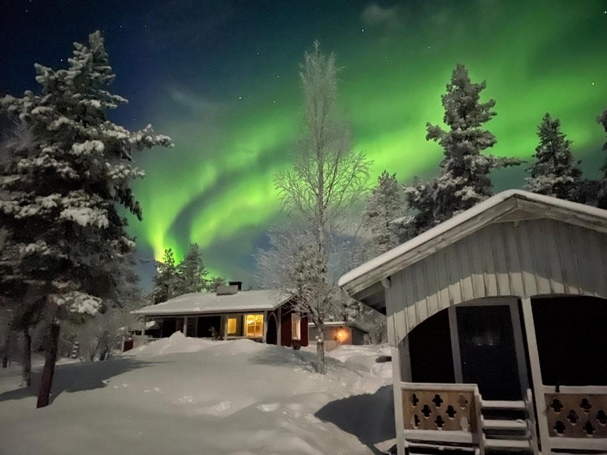 Off-Grid Cabin In Nattavaara Lapland Exterior photo